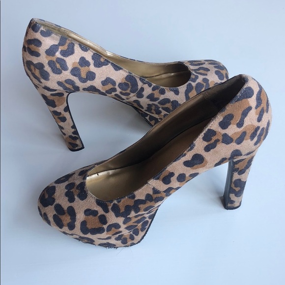 Mossimo | Leopard Print Platform Heels | 7.5 - Picture 8 of 15